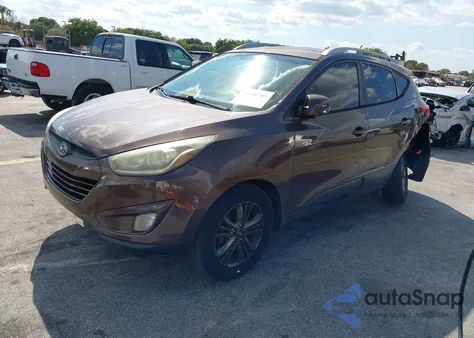 2014 Hyundai Tucson Se z USA, uszkodzony, nr VIN KM8JU3AG8EU794022